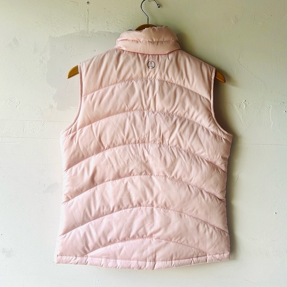 Land’s End Pink Puffer Vest - Picture 2 of 6